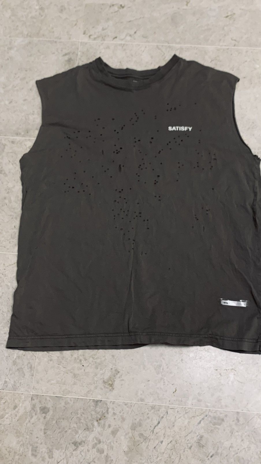 Satisfy Satisfy mothtec falcon muscle tee Size US XL / EU 56 / 4 - 1 Thumbnail
