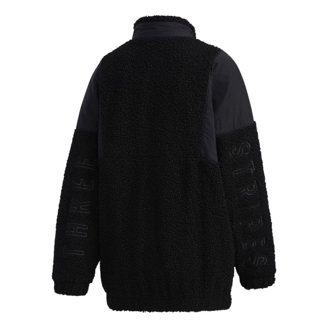 Adidas × Alexander Wang Adidas Three Strip Logo Women's Sherpa Jacket Size M / US 6-8 / IT 42-44 - 5 Thumbnail