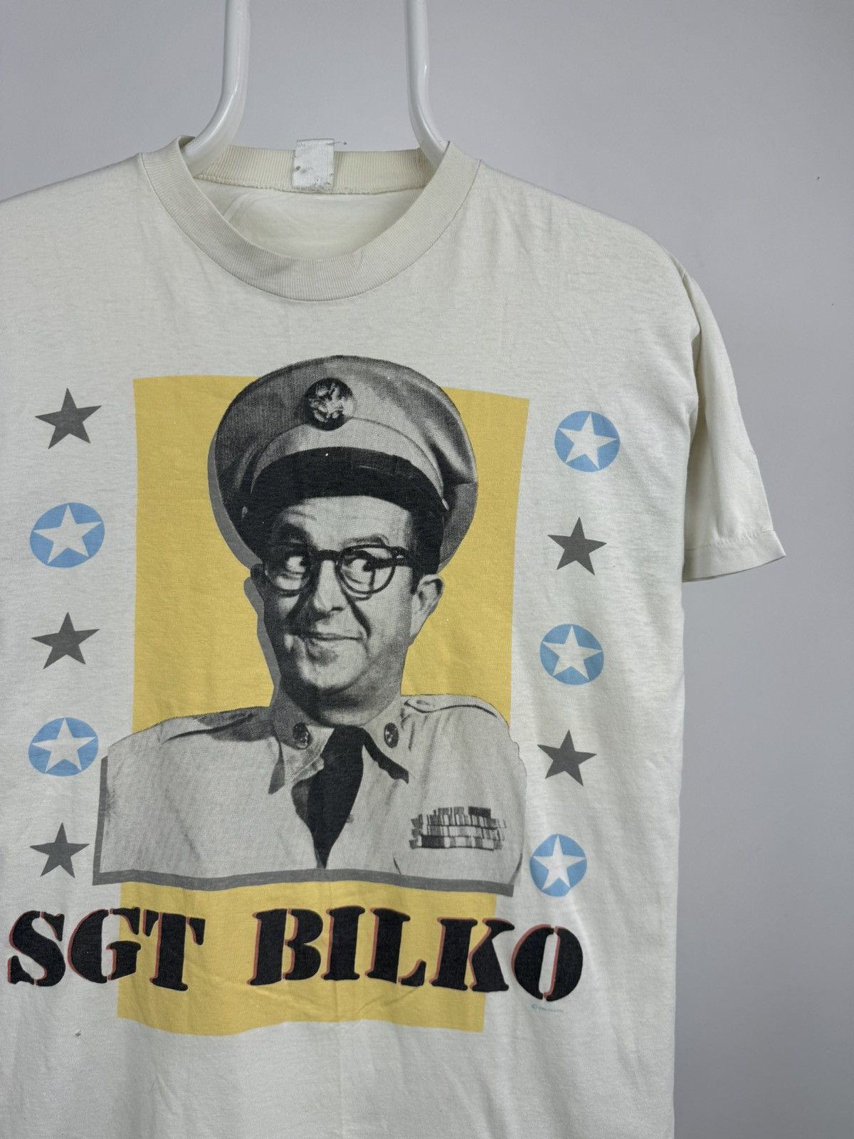 Vintage Vintage 1986 Sgt Bilko Phil Silvers Big Logo Tee Size US M / EU 48-50 / 2 - 2 Thumbnail