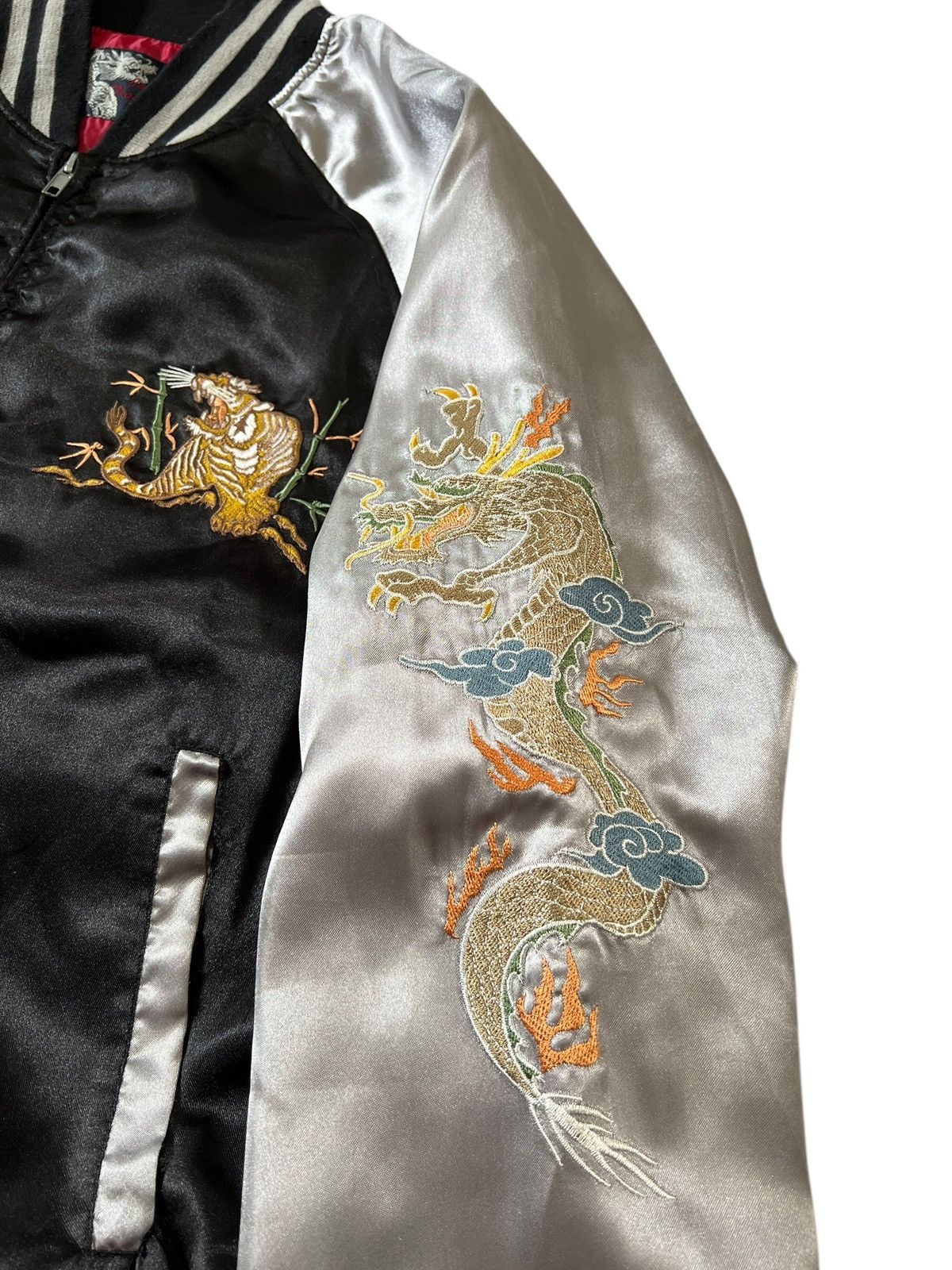 Japanese Brand Vintage Japanese Traditional 🇯🇵 Sukajan Souvenir Jacket Size US L / EU 52-54 / 3 - 6 Thumbnail