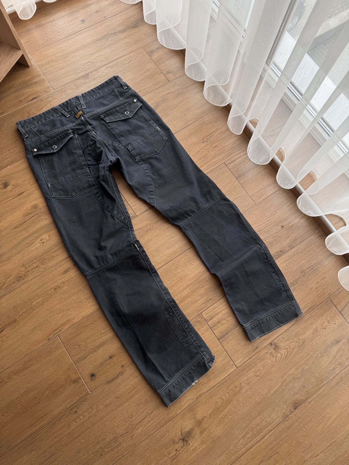 G-Star × Vintage Vintage G-Star Raw Cargo General Tapered Japanese Denim Size US 32 / EU 48 - 9 Thumbnail