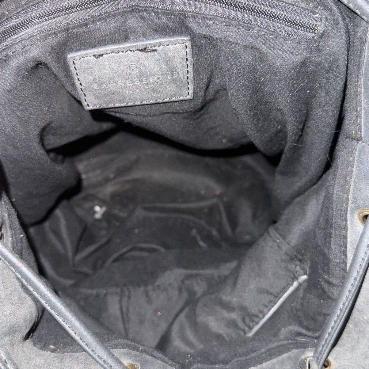 Other Expressions NYC gray vegan leather fringe backpack bag Size ONE SIZE - 9 Thumbnail