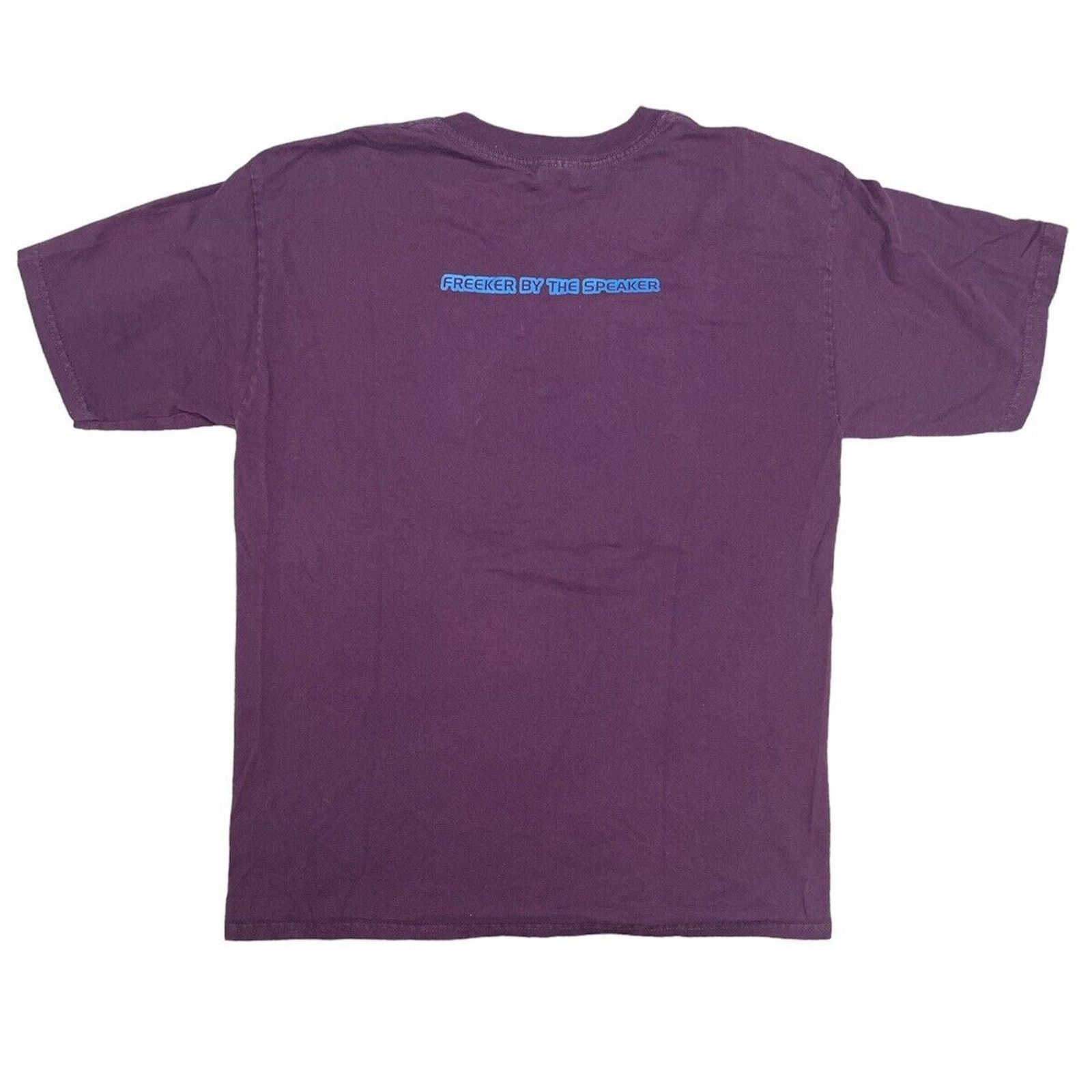 Gildan 90s Keller Williams Freeker By The Speaker Band T-Shirt (L) Size US L / EU 52-54 / 3 - 2 Thumbnail
