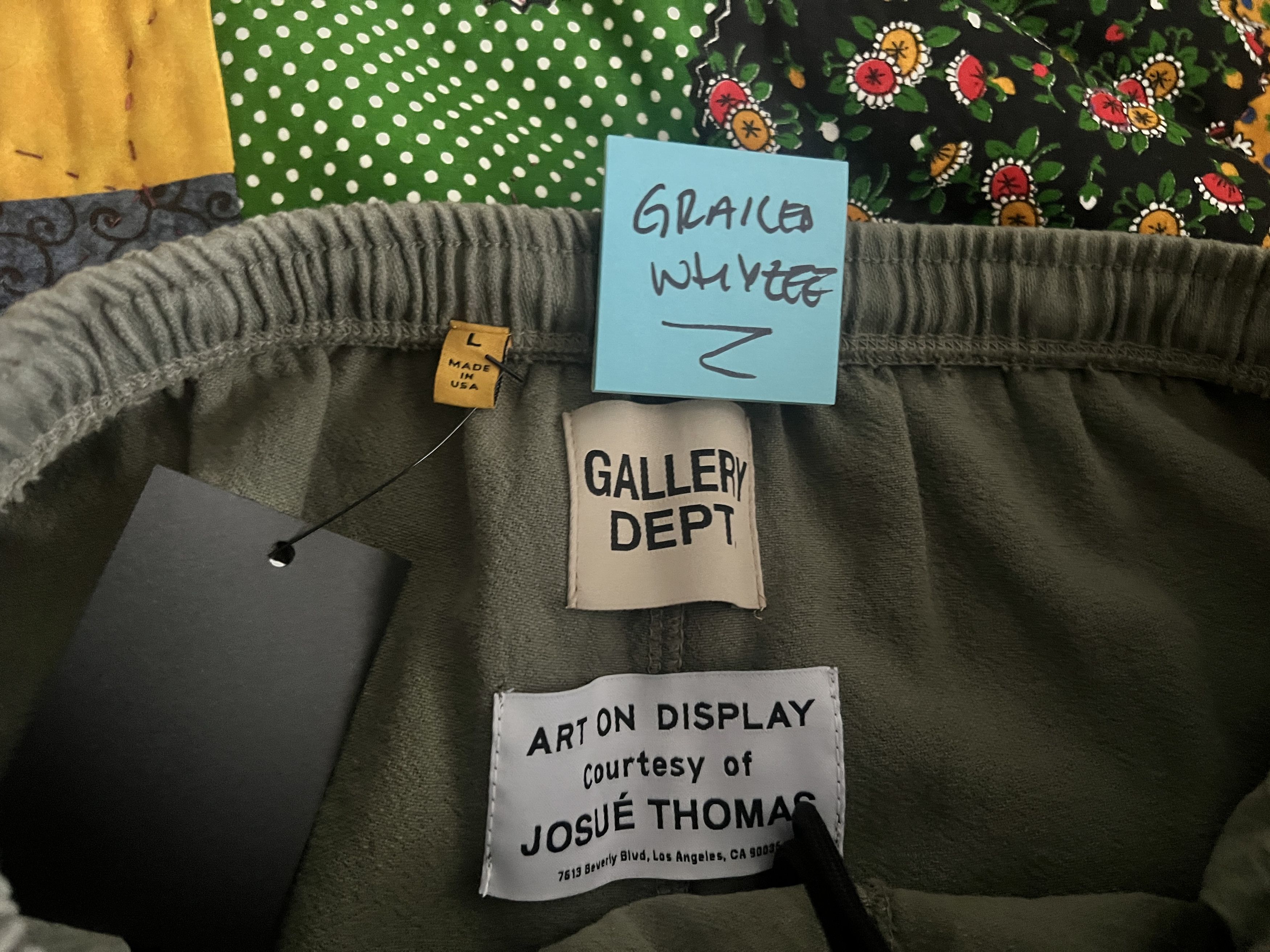 Gallery Dept. L | Gallery Dept. Zuma Shorts - Green Size US 34 / EU 50 - 5 Thumbnail