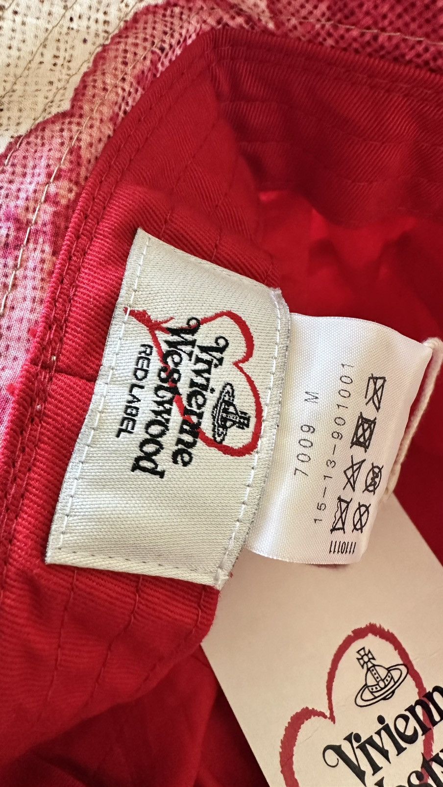 Vivienne Westwood Vivienne Westwood Japan Bucket hat Grail FEEL! Size ONE SIZE - 4 Thumbnail