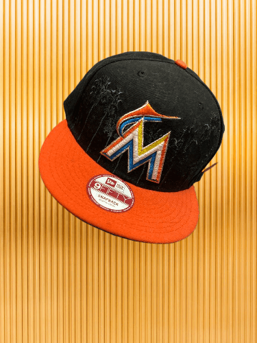 New Era New Era Baseball Miami Marlins Fitted Hat Size ONE SIZE - 1 Thumbnail