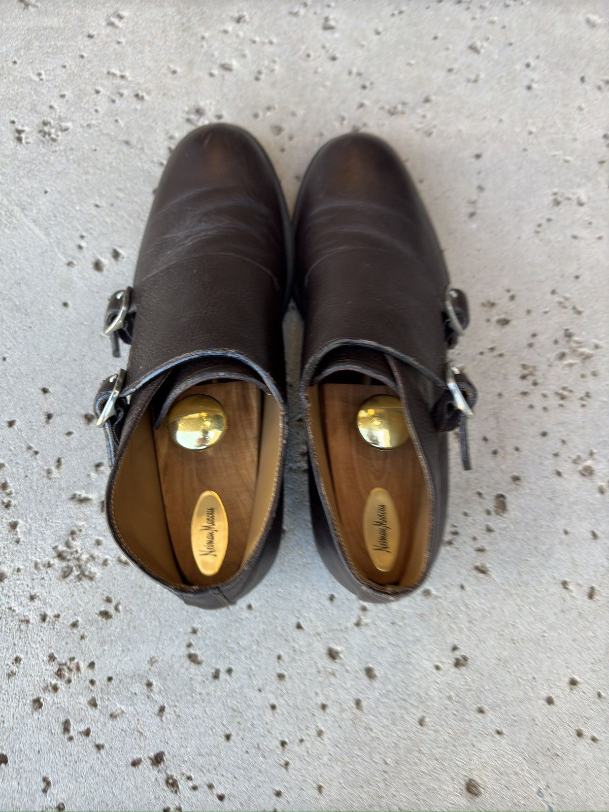 Jimmy Choo Jimmy Choo Double Monk Strap Leather Boots Size US 11 / EU 44 - 5 Thumbnail