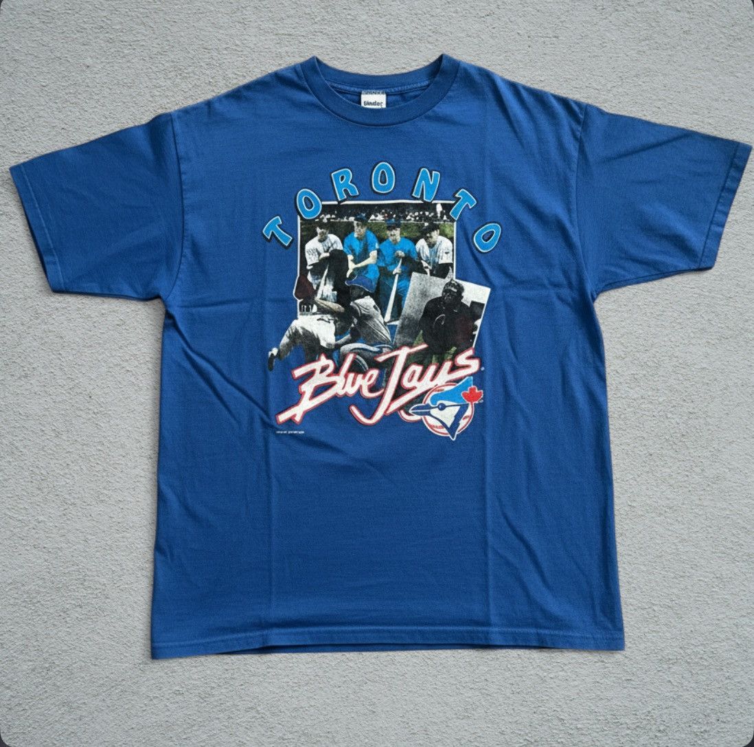 MLB 1992 Toronto Blue Jays MLB Dated World Series Champions Tee Size US L / EU 52-54 / 3 - 2 Thumbnail