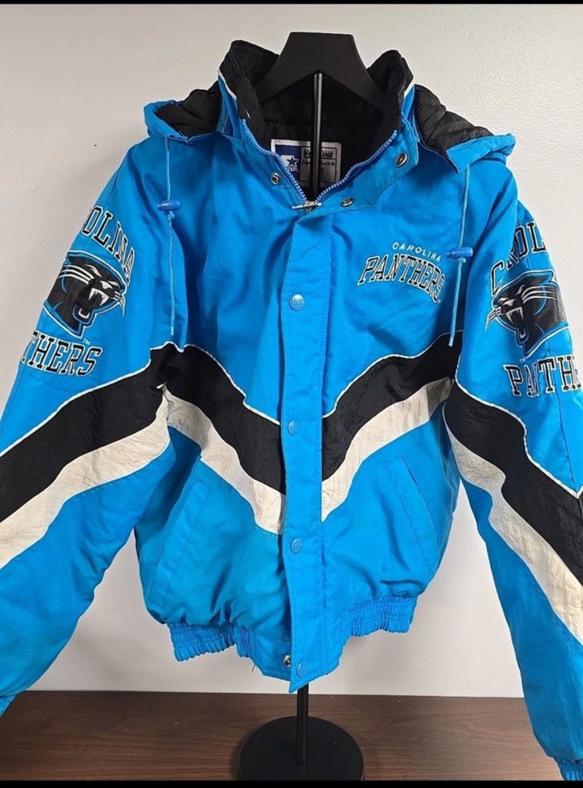 Starter Vintage Starter 90s NFL Carolina Panthers Jacket Small Size US S / EU 44-46 / 1 - 2 Thumbnail