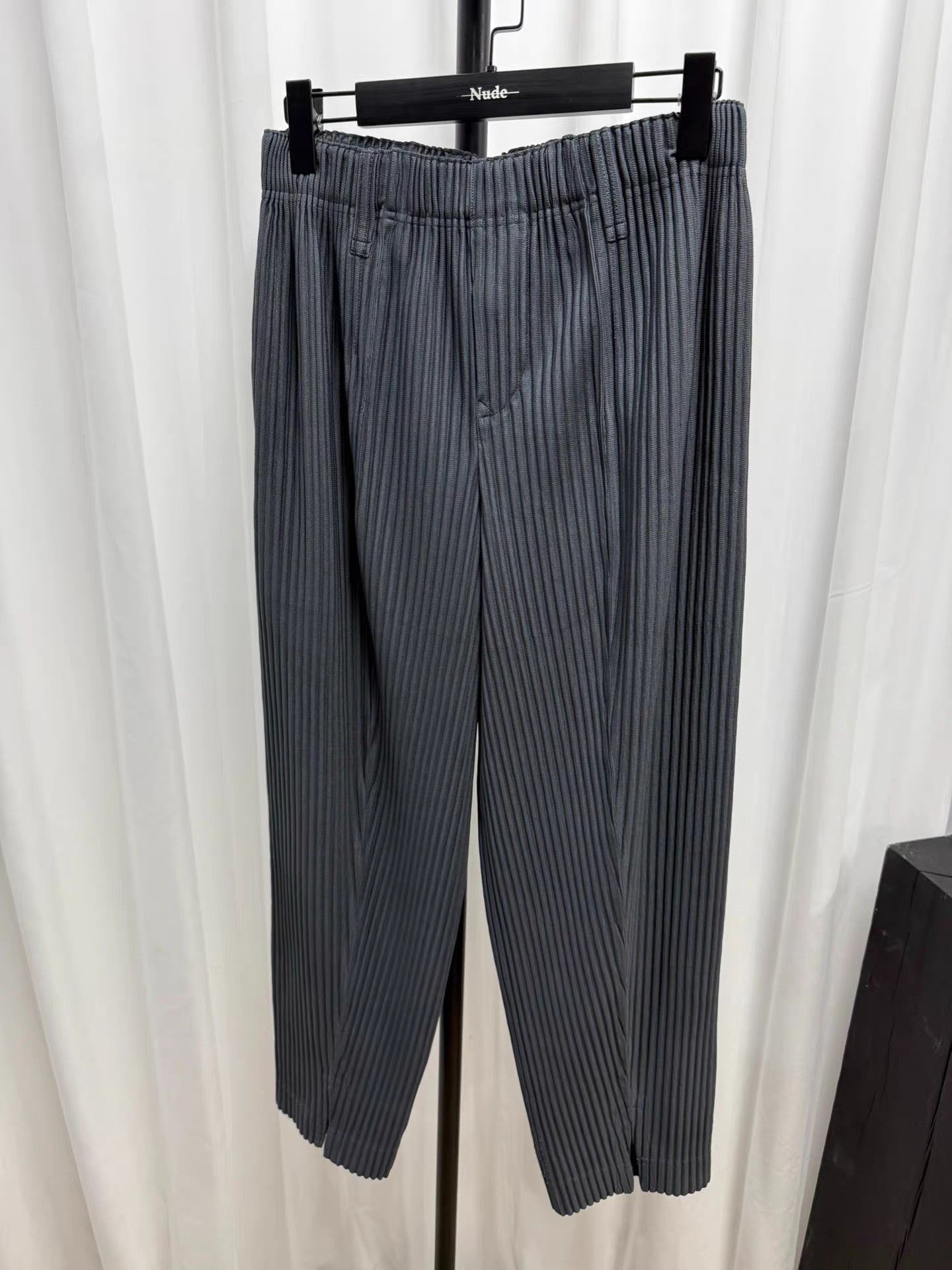 Issey Miyake Issey miyake homme plisse Striped Pleated Split Trousers K20 Size US 29 - 1 Thumbnail