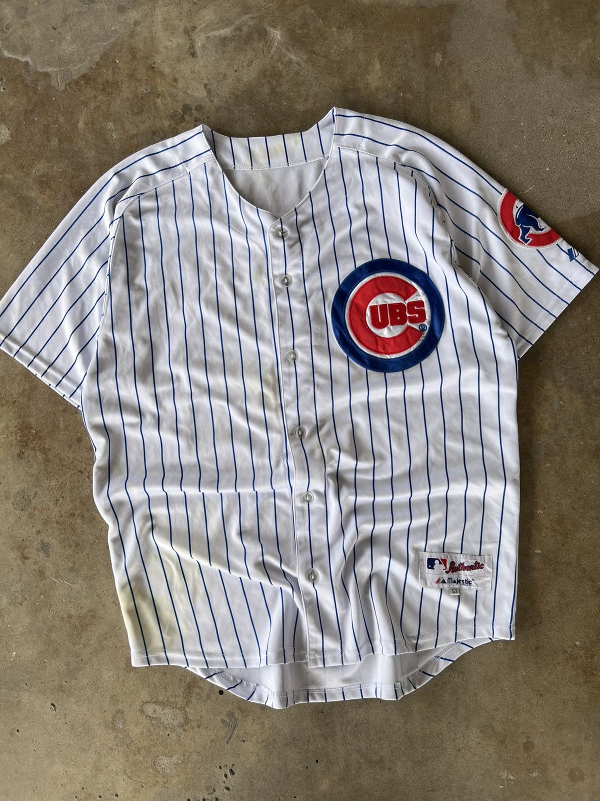 Vintage Vintage MLB Chicagos Cubs Ryan Sandberg Baseball Jersey Size US XL / EU 56 / 4 - 1 Thumbnail