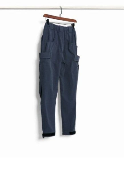 Rosen ROSEN-X Thebe Trousers in Ripstop Nylon - Grey Size US 33 - 1 Thumbnail