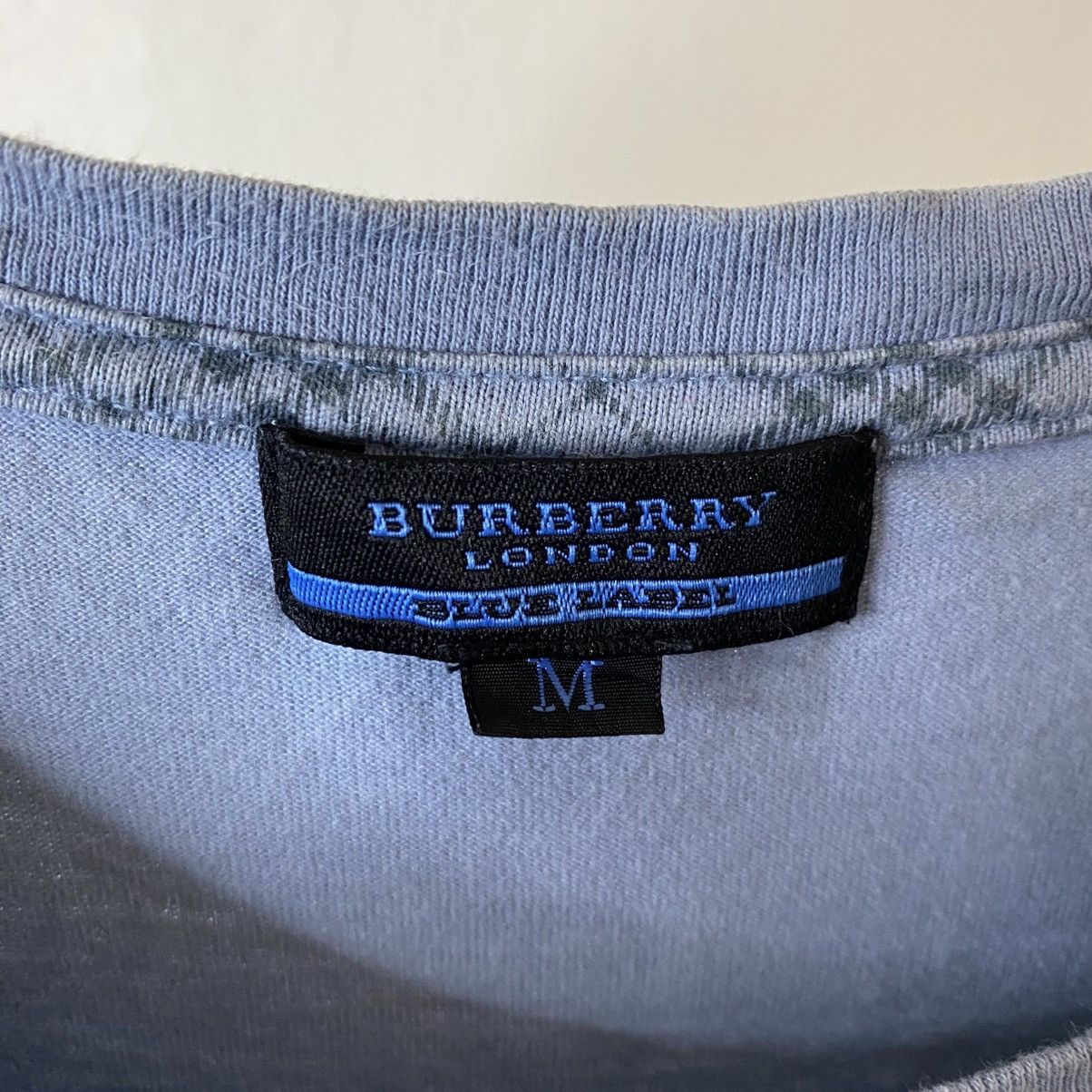 Burberry Burberry London Blue Label OG Logo Graphic T Shirt Size US M / EU 48-50 / 2 - 4 Thumbnail