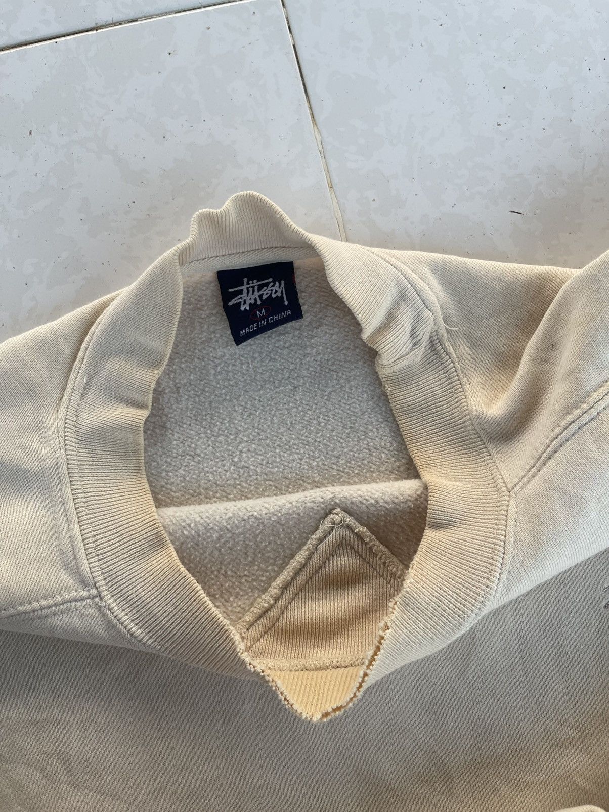 Stussy Thrashed Vintage 90's Stussy Embroidered Small Logo Size US M / EU 48-50 / 2 - 13 Thumbnail