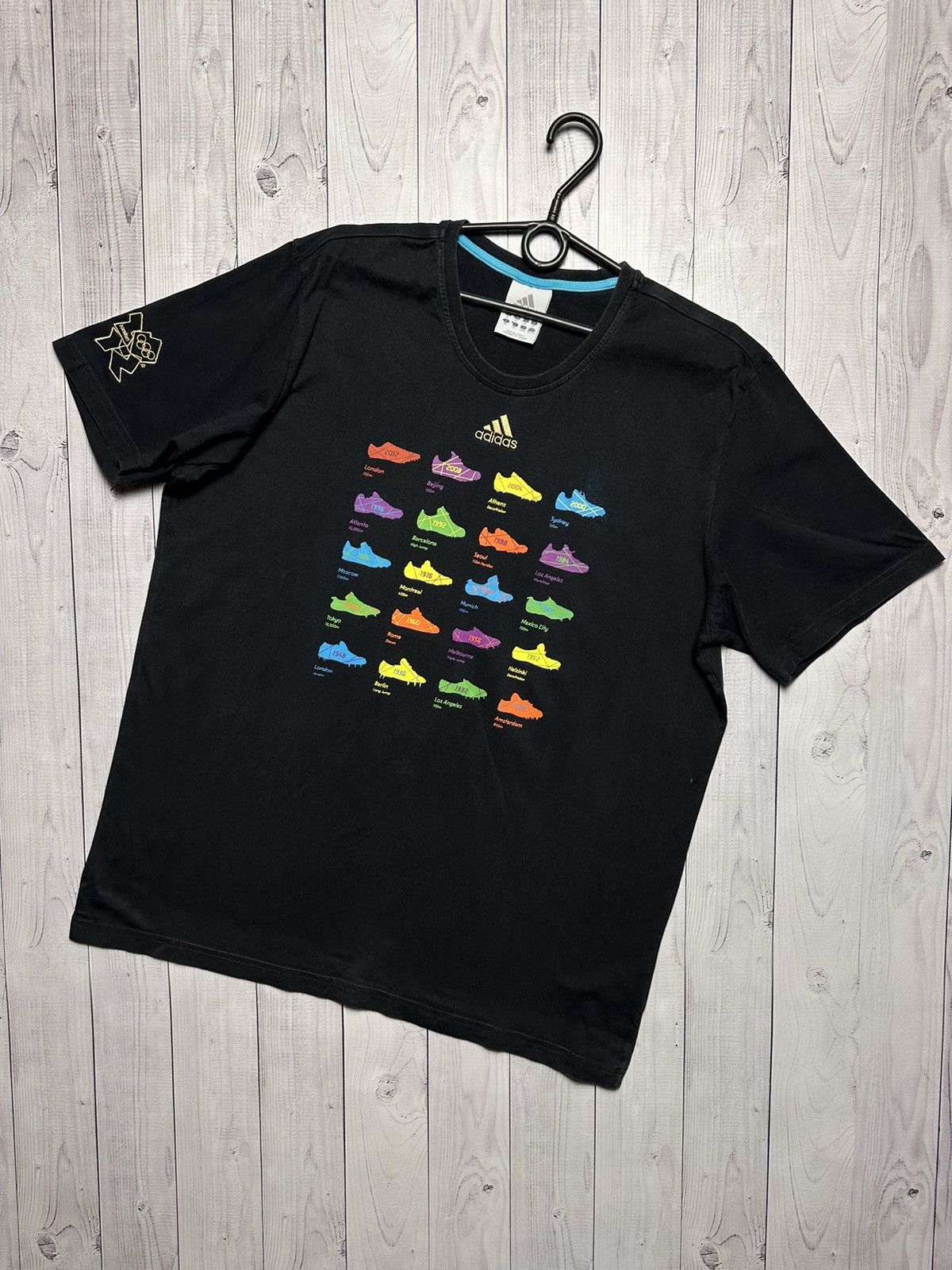 Adidas × Vintage Vintage adidas Olympic Games London 2012 tee boots size XL Size US XL / EU 56 / 4 - 1 Thumbnail