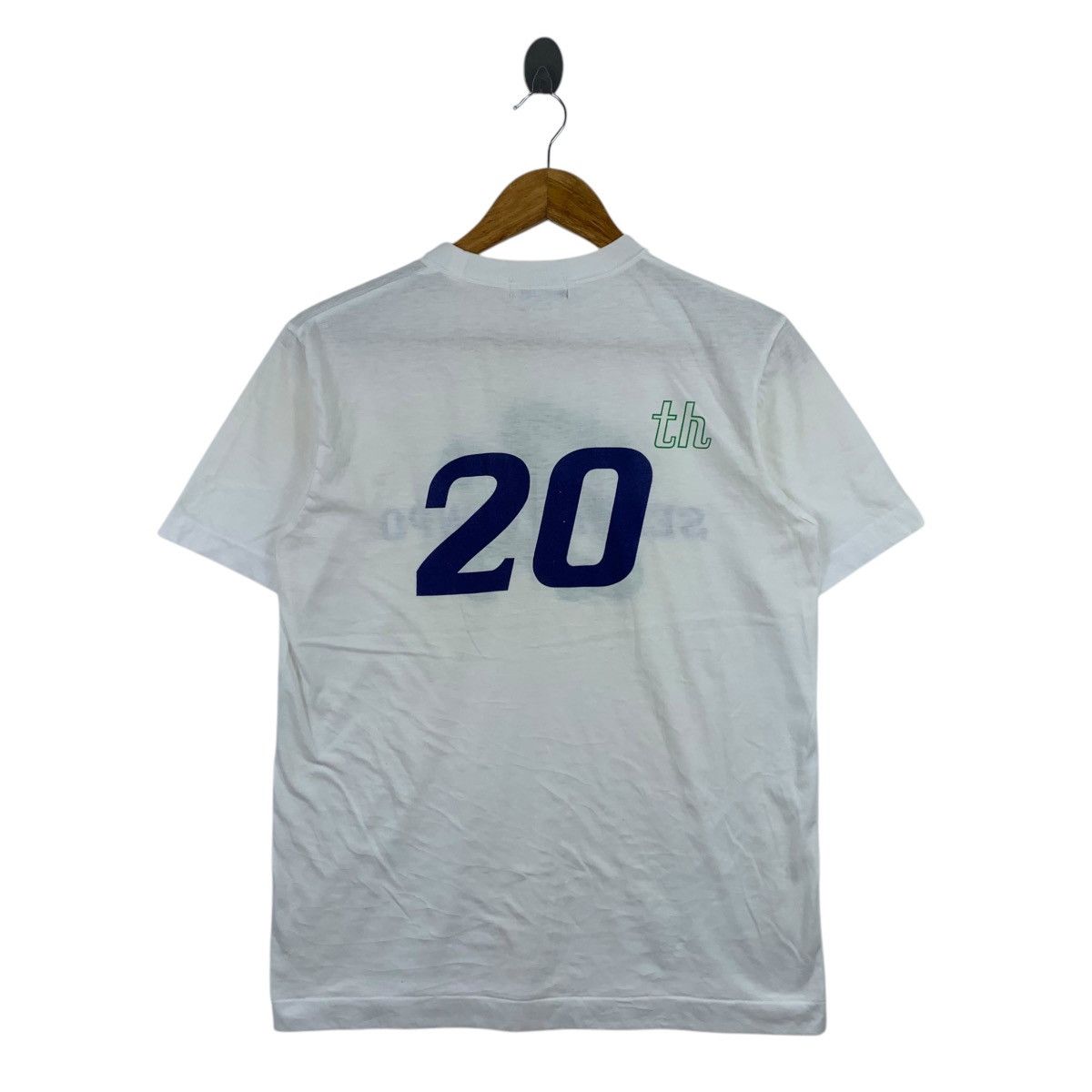 Mizuno × Vintage Vintage 90s MIZUNO SEKKEI KENPO 20th Anniversary White Shirt Size US L / EU 52-54 / 3 - 3 Thumbnail
