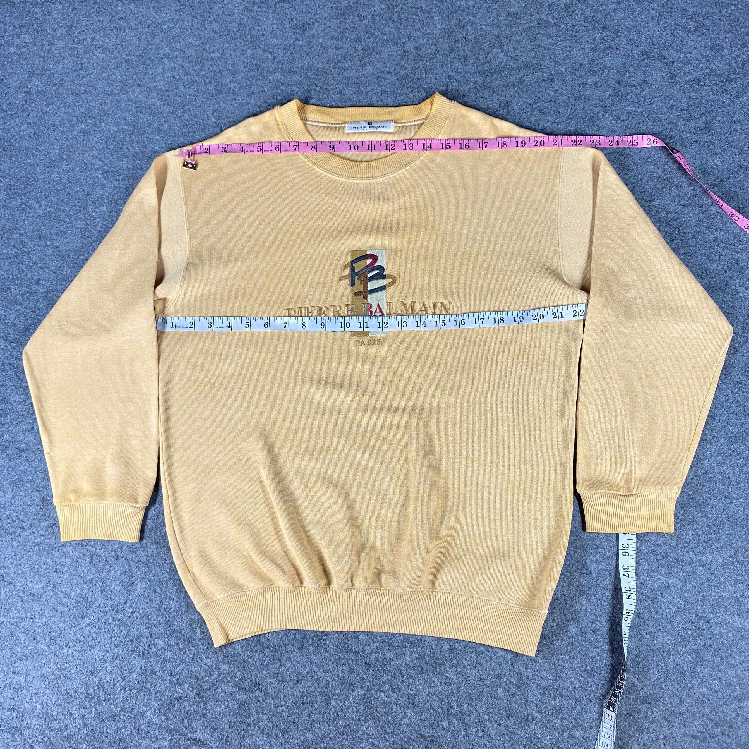 Pierre Balmain Vintage Piere Balmain Paris Sweatshirt Size US L / EU 52-54 / 3 - 5 Thumbnail