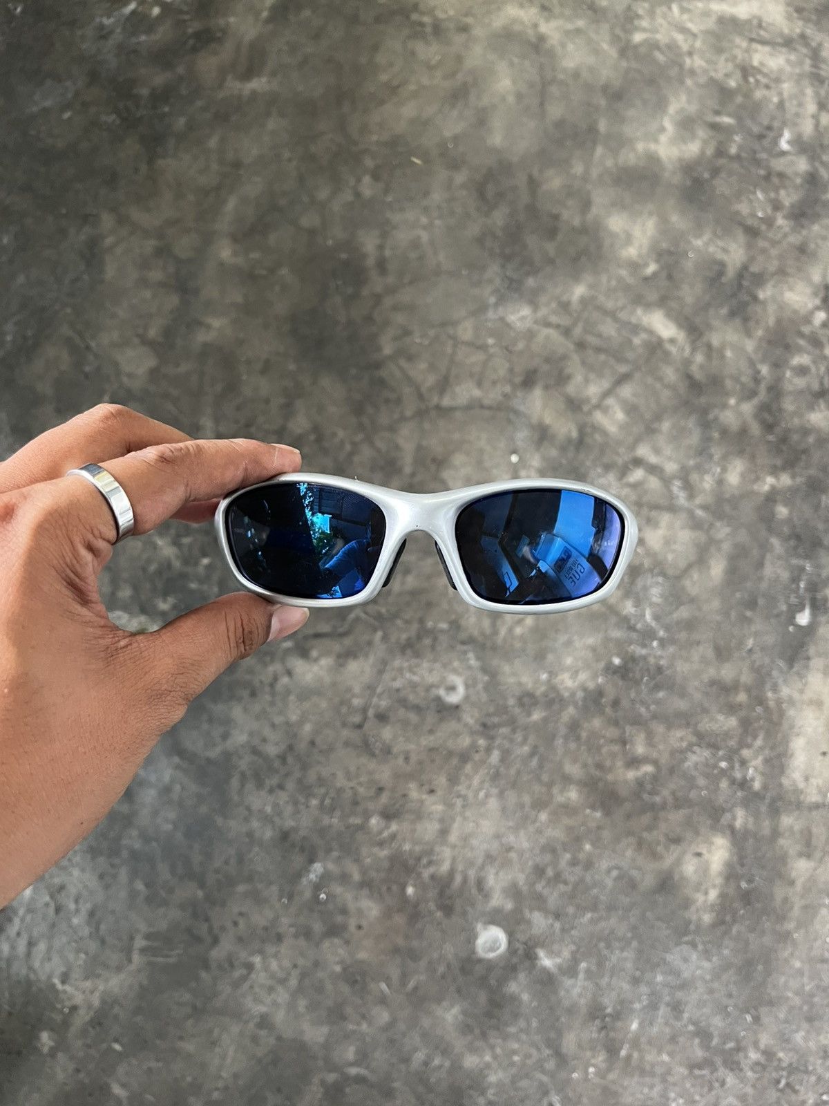 Oakley Oakley Straight Jacket 2.0 Silver / ice Size ONE SIZE - 5 Thumbnail