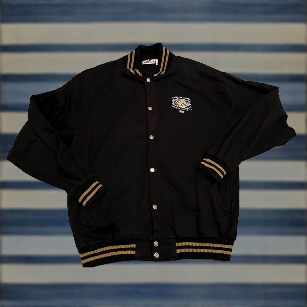 NFL VINTAGE 1996 NFL Super Bowl XXX Cowboys vs Steelers Jacket L Black Antigua Men's Jacket Shirt Button Up Size US L / EU 52-54 / 3 - 1 Thumbnail