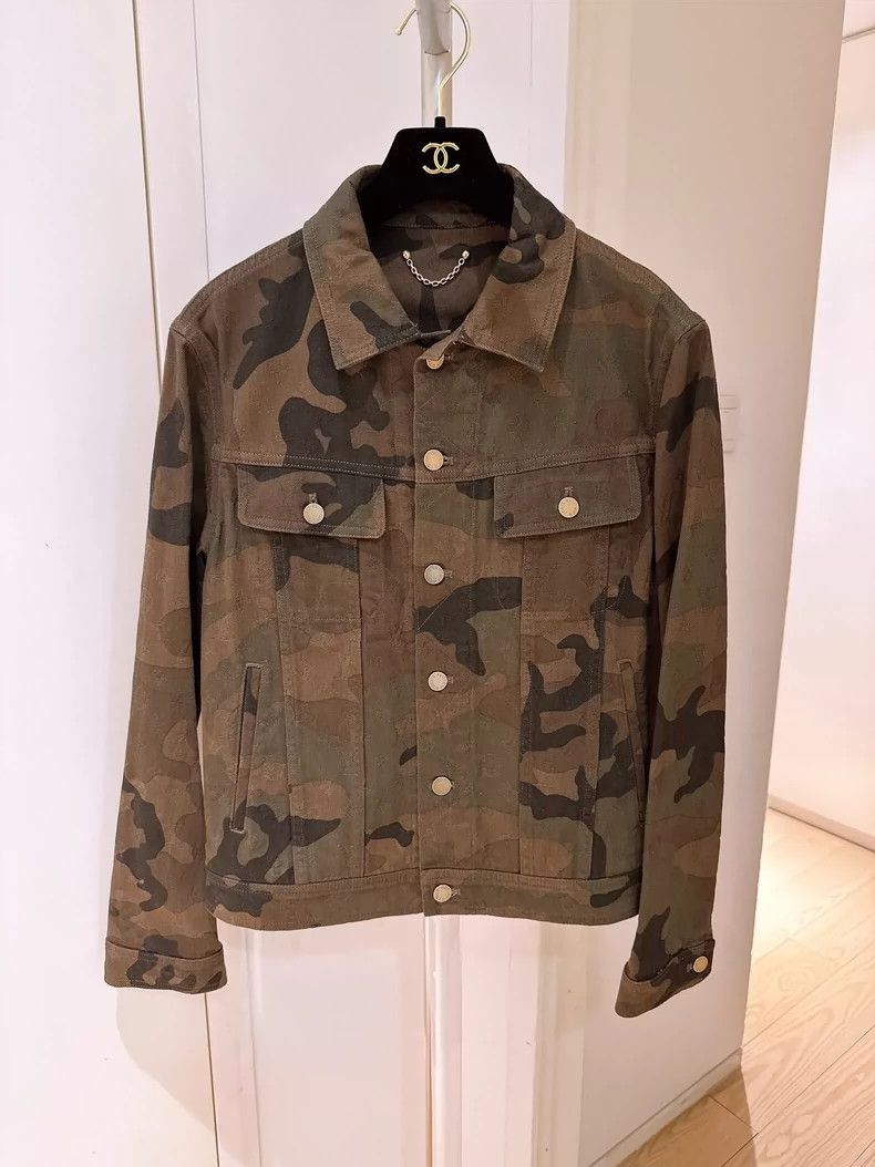 Louis Vuitton Louis Vuitton x Supreme Camo Denim Jacket-dmc Size US XXL / EU 58 / 5 - 1 Thumbnail