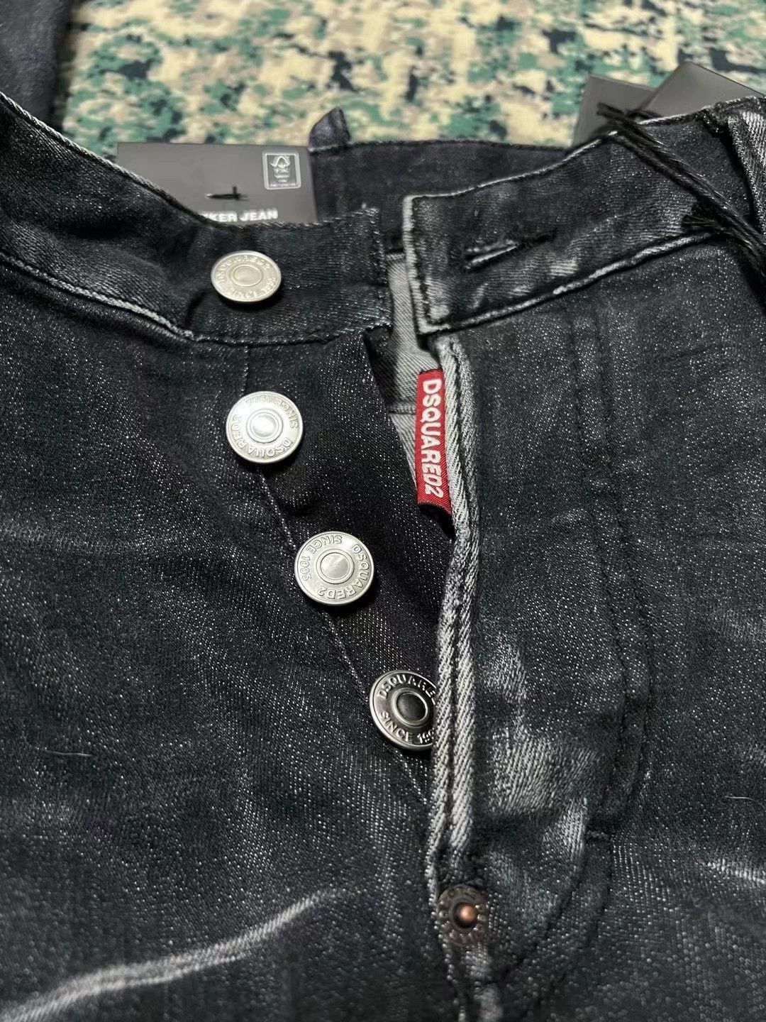 Dsquared2 Dsquared2 TIDY BIKER Washed Patched Slim 9 Jeans Size US 28 / EU 44 - 3 Thumbnail