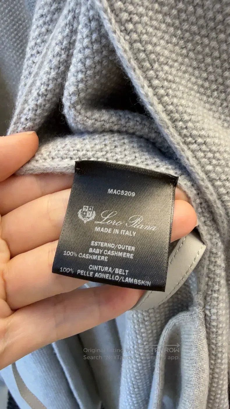 Loro Piana Loro Piana Baby Cashmere Open Cardigan Sweater Size XS / US 0-2 / IT 36-38 - 8 Thumbnail