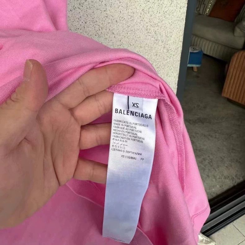 Other Balenciaga Pink short sleeves with drill lock Size US XXS / EU 40 - 4 Thumbnail