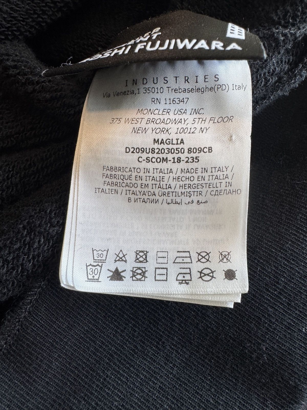 Fragment Design × Moncler Moncler x Fragment “Backstage” Hoodie Size US XL / EU 56 / 4 - 9 Thumbnail