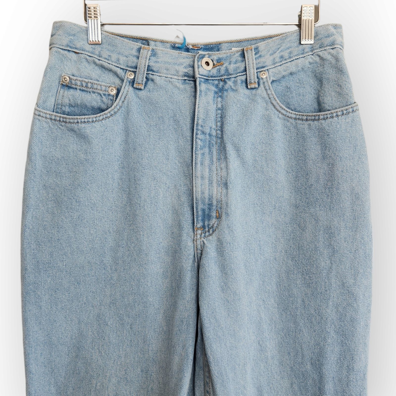 Vintage Vintage 90s LA Blues Light Wash High Waisted Jeans 6 Size 28" / US 6 / IT 42 - 2 Thumbnail
