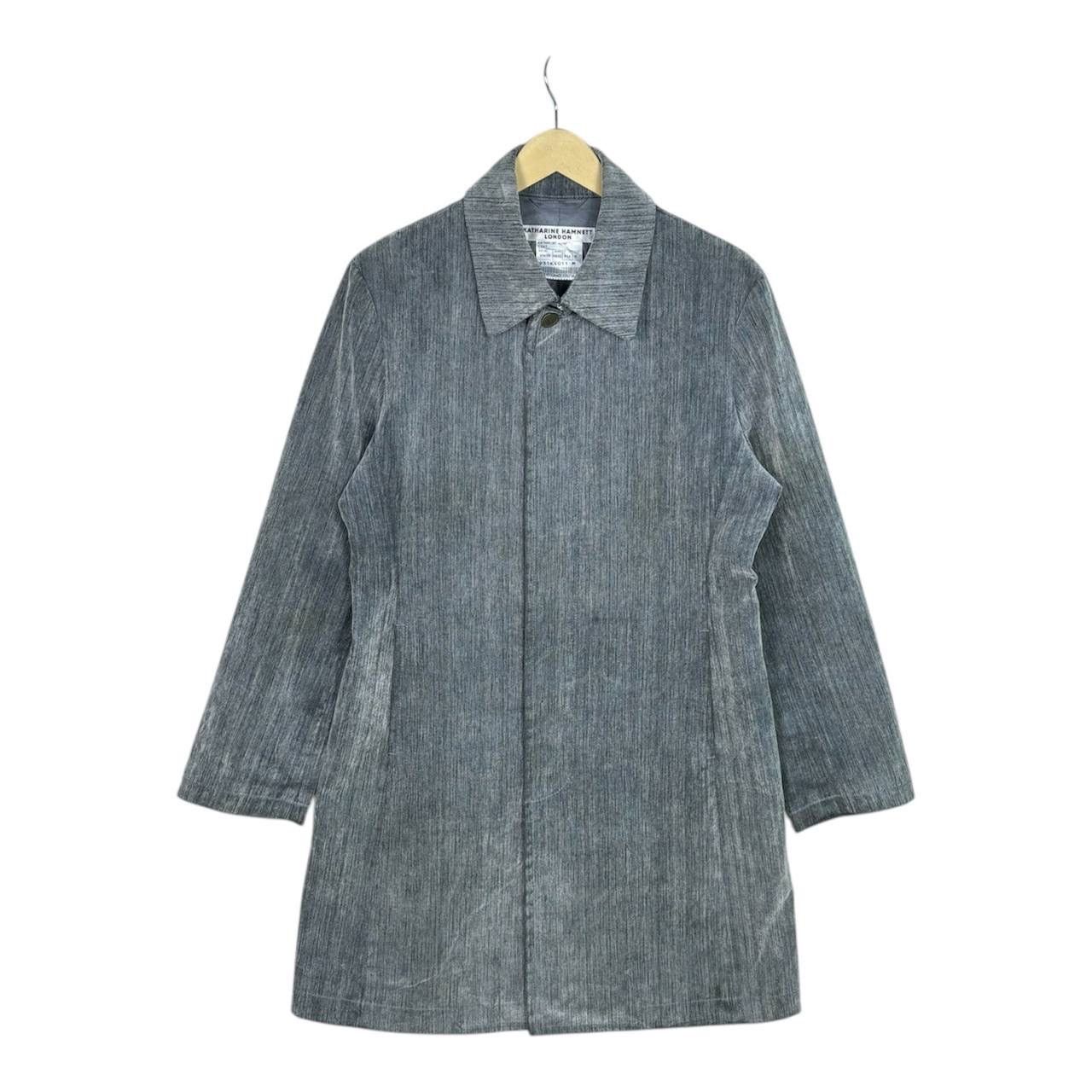 Katharine Hamnett London Katharine Hamnett Velvet Trench Coat M Size US M / EU 48-50 / 2 - 1 Thumbnail