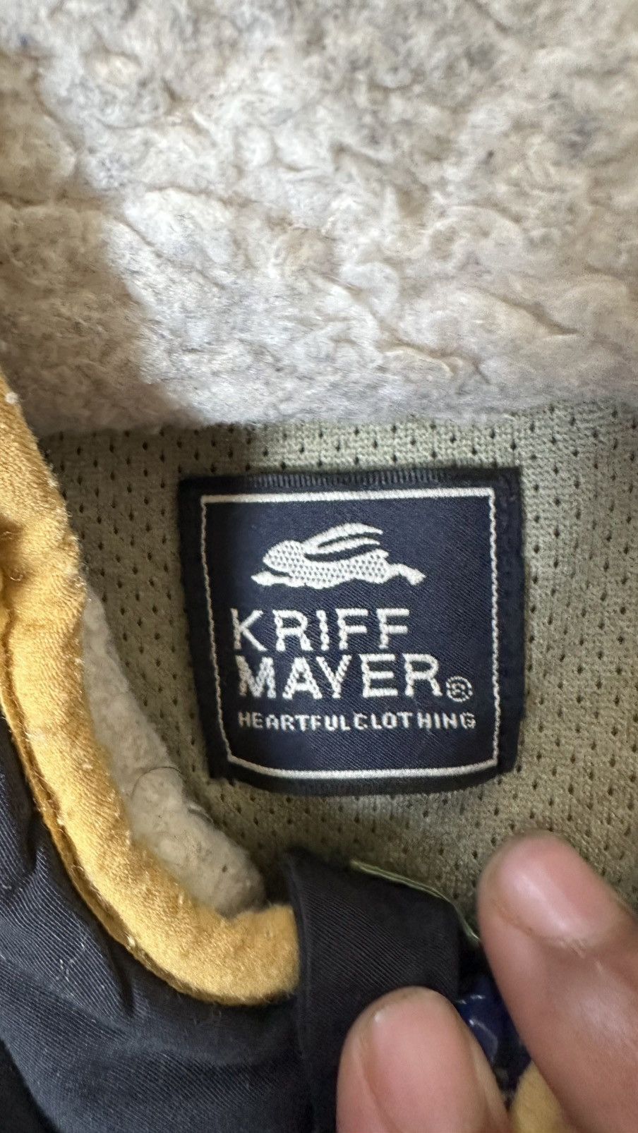 Vintage VINTAGE KRIFF MAYER FLEECE SWEATER MIDZIPPER Size US M / EU 48-50 / 2 - 9 Thumbnail