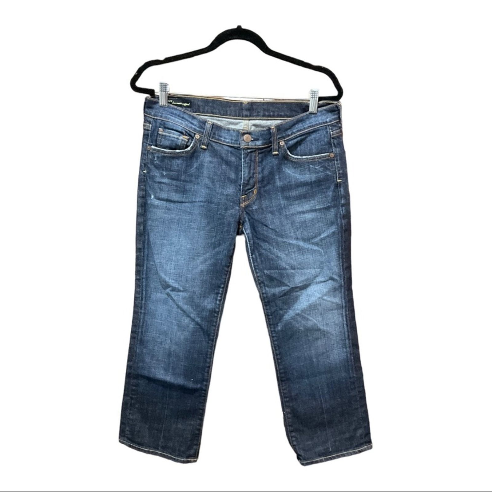 Citizen Y2K Citizens of Humanity Kelly low waist cropped jeans Size 31" - 1 Thumbnail