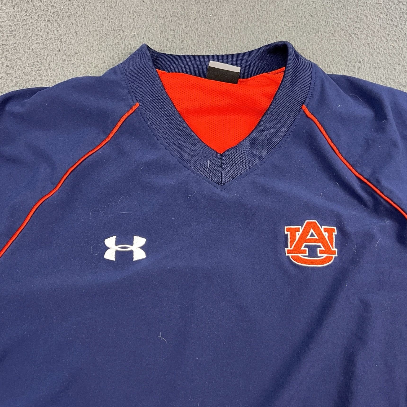 Under Armour Auburn Tigers Windbreaker Pullover Mens Small Blue Under Armour Football Ncaa Sweatshirt Size US S / EU 44-46 / 1 - 3 Thumbnail