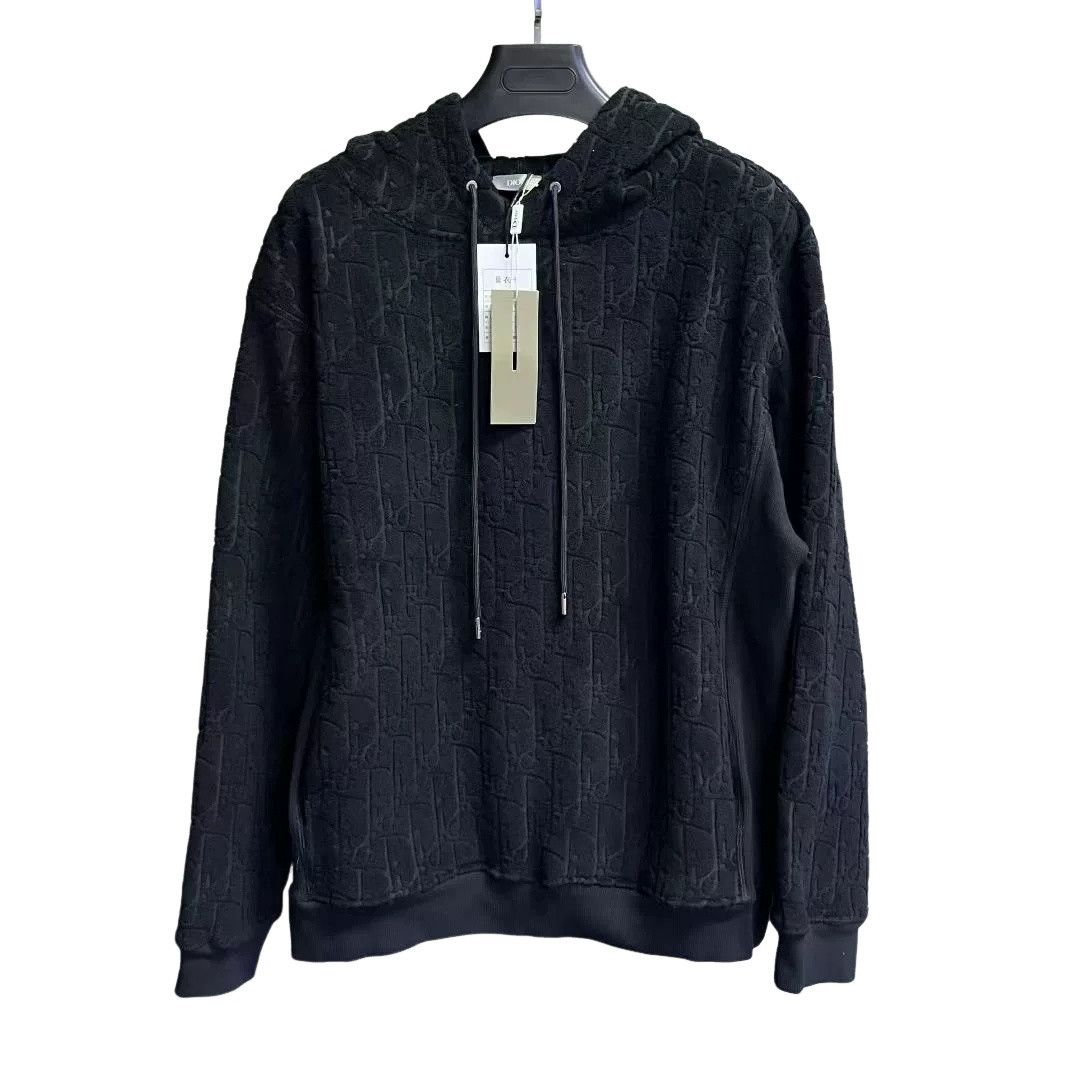 Dior Dior Oblique Cotton Hoodie Size L Size US L / EU 52-54 / 3 - 1 Thumbnail
