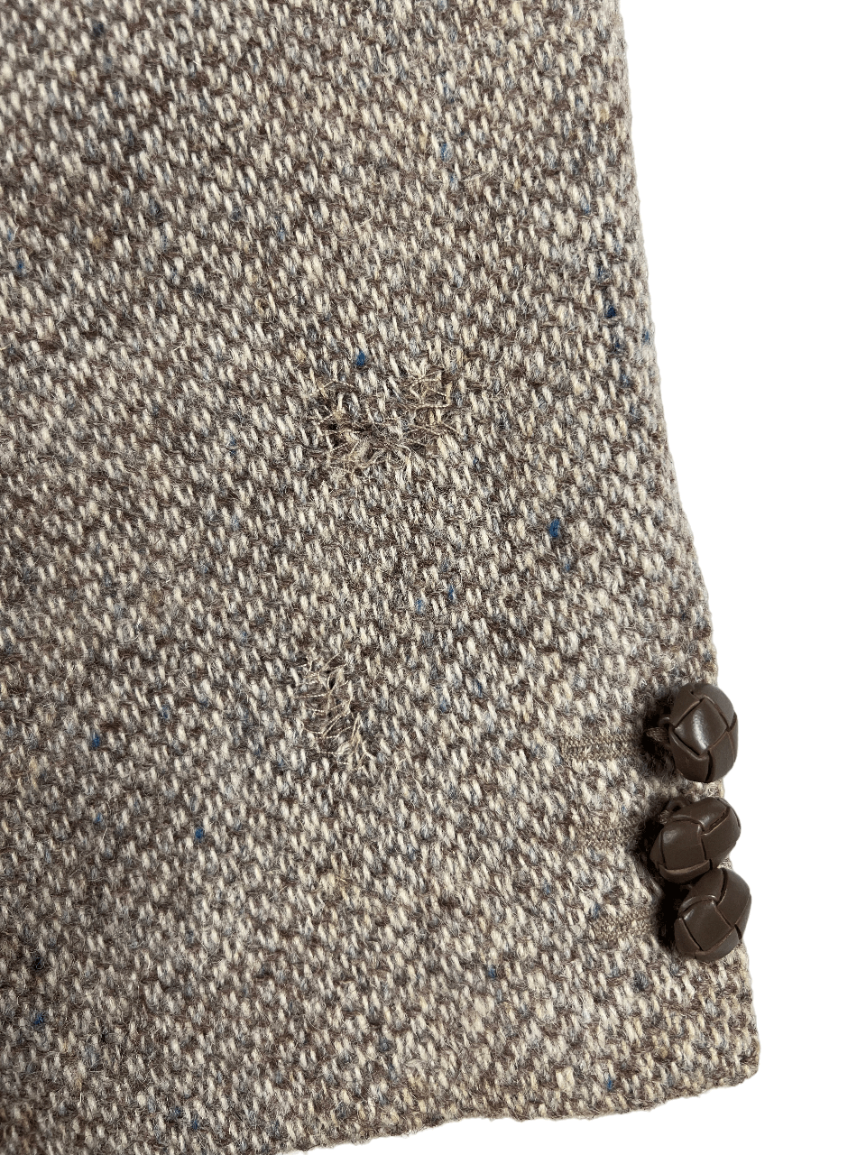 Harris Tweed × Vintage Vintage Harris Tweed Wool Blazer M Size 48R - 3 Thumbnail