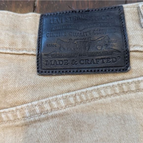 Levi's Levi's Made & Crafted Barrel Crop Denim Jeans - Beige Size 25" / US 0 / IT 36 - 6 Thumbnail