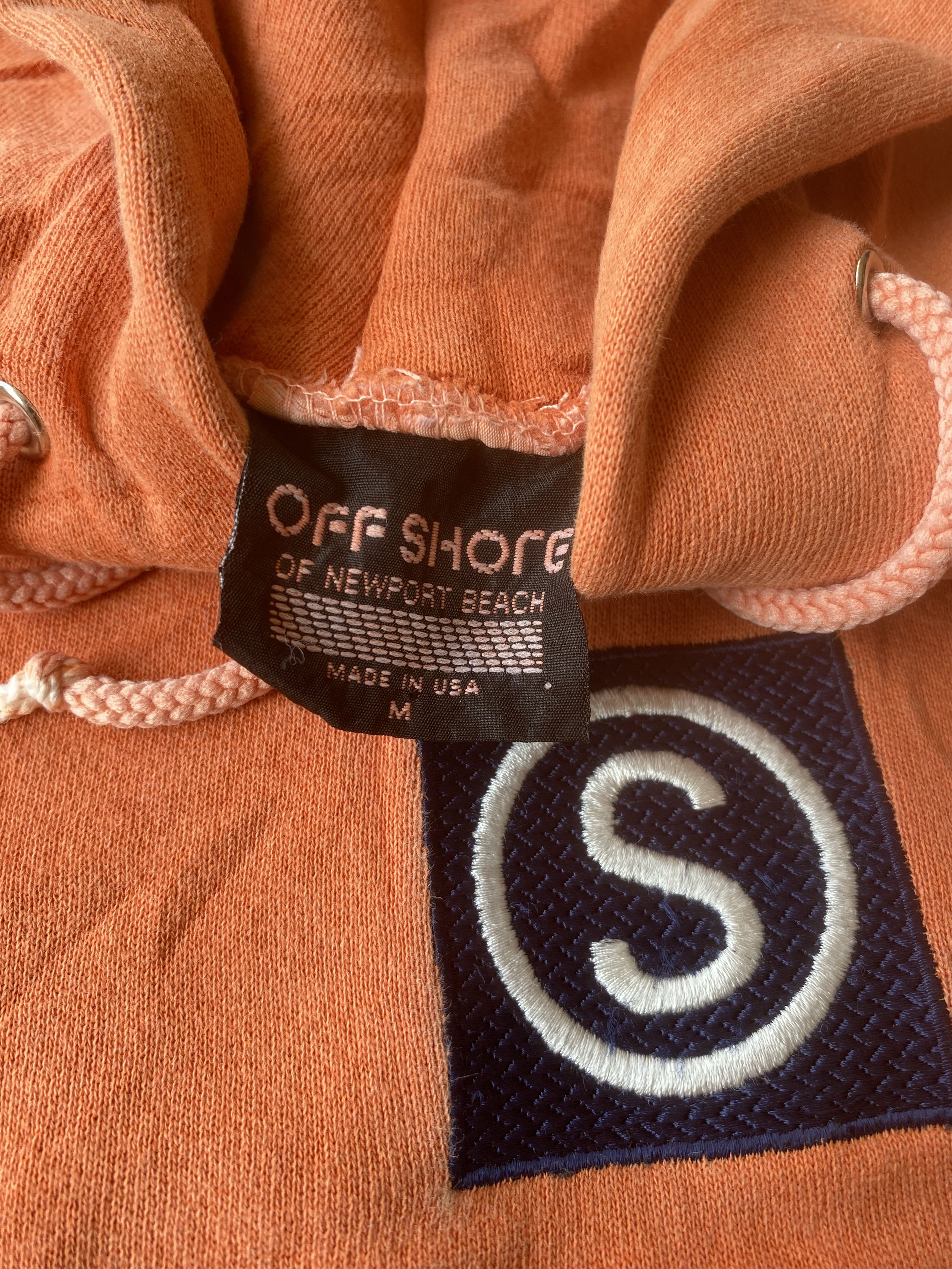 Vintage Vintage offshore hoodie orange Size US M / EU 48-50 / 2 - 3 Thumbnail