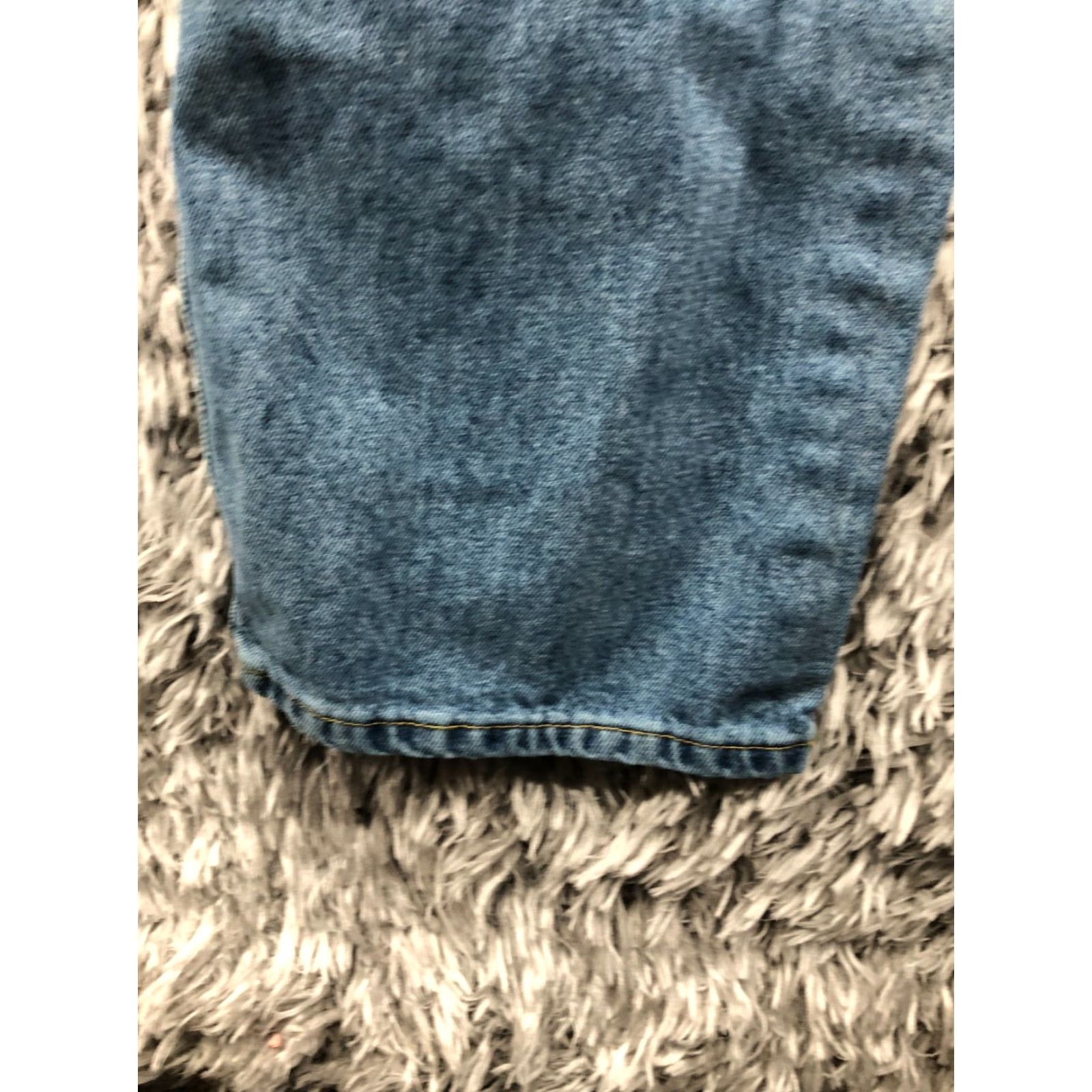 Denime RedHead Jeans Size 36x32 Mens Straight Mid Rise Blue Denim 5-Pocket Regular Waist 36 Inseam 32 Size US 36 / EU 52 - 7 Thumbnail
