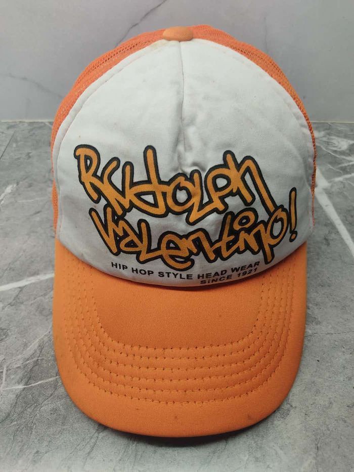 Valentino Vintage Rudolph Valentino Trucker Hat Cap Size ONE SIZE - 2 Thumbnail
