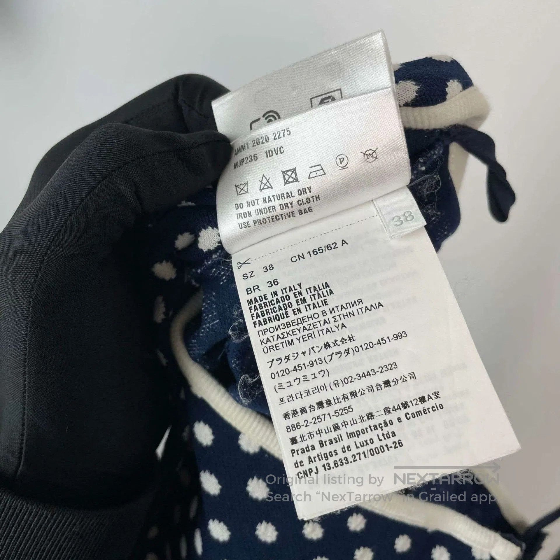 Miu Miu Miu Miu Knitted Polka Dot Pants. Size 37" - 9 Thumbnail