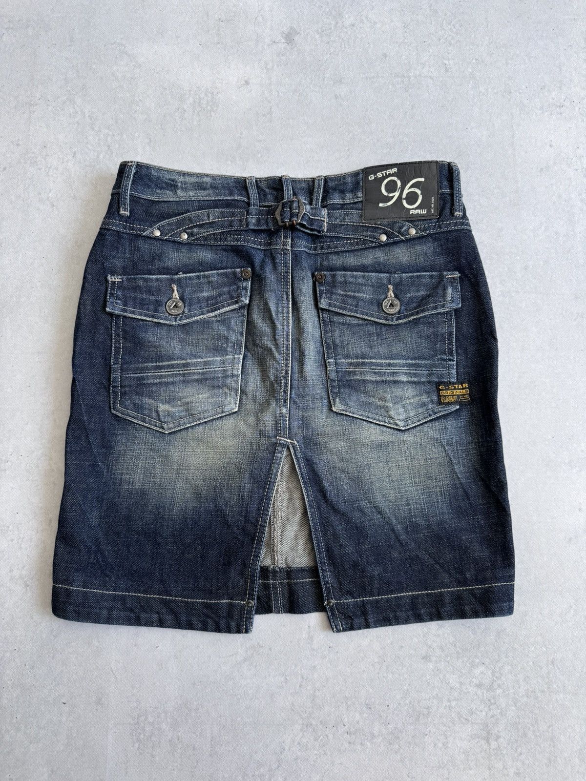G-Star Vintage G-Star Raw 96 Y2K Denim Regular Women Archive Skirt Size 26" / US 2 / IT 38 - 1 Thumbnail