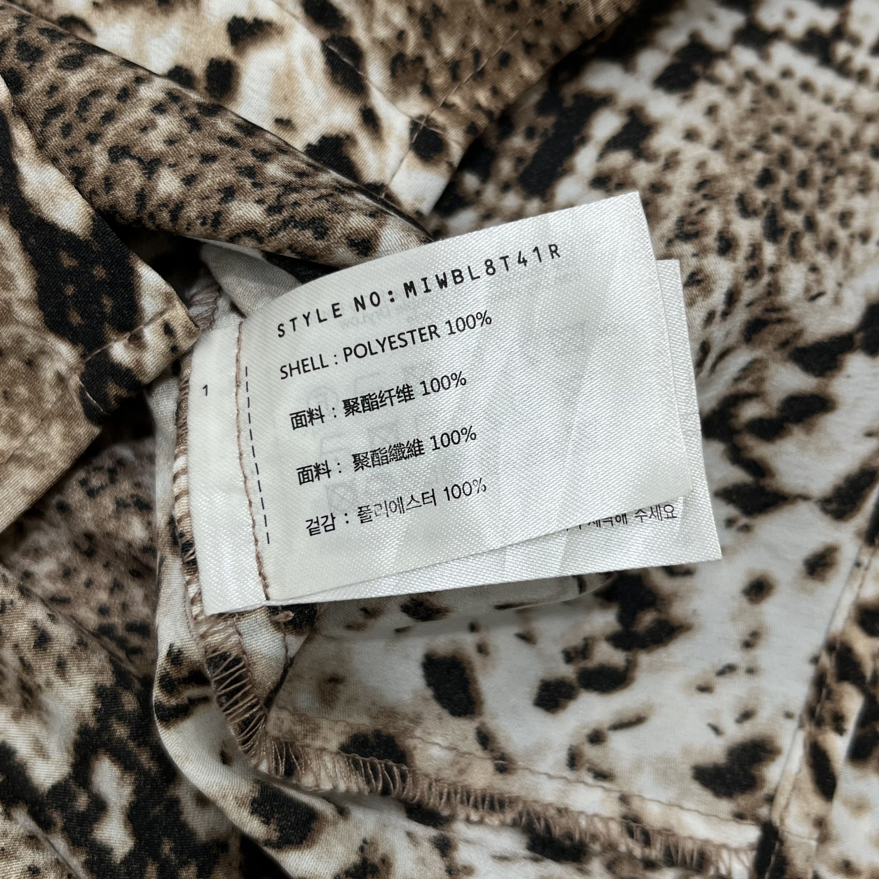 Japanese Brand Python Snake Print Shirt Button Up Size US M / EU 48-50 / 2 - 5 Thumbnail