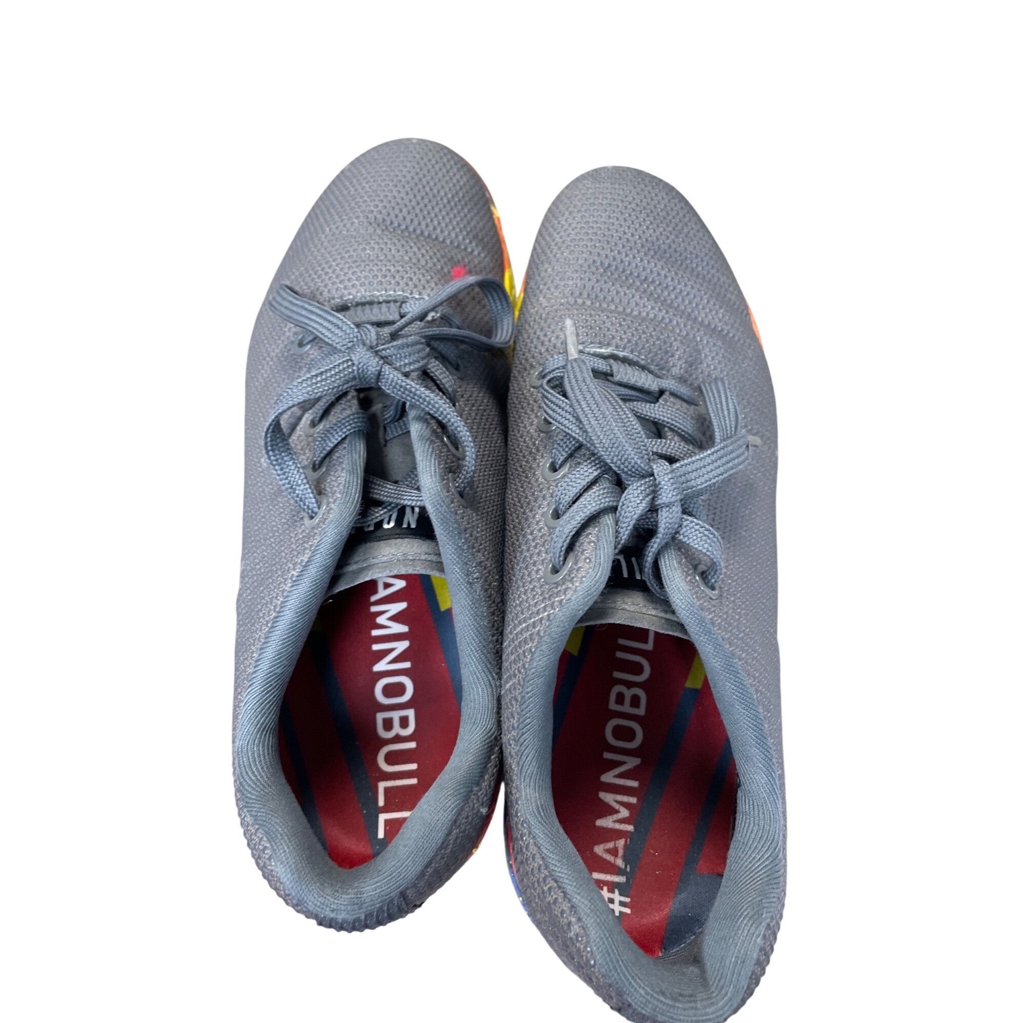 Other NoBull Womans Gray Red yellow Run walk sneakers Sz 8.5 SKU 9 Size US 8.5 / IT 38.5 - 18 Thumbnail
