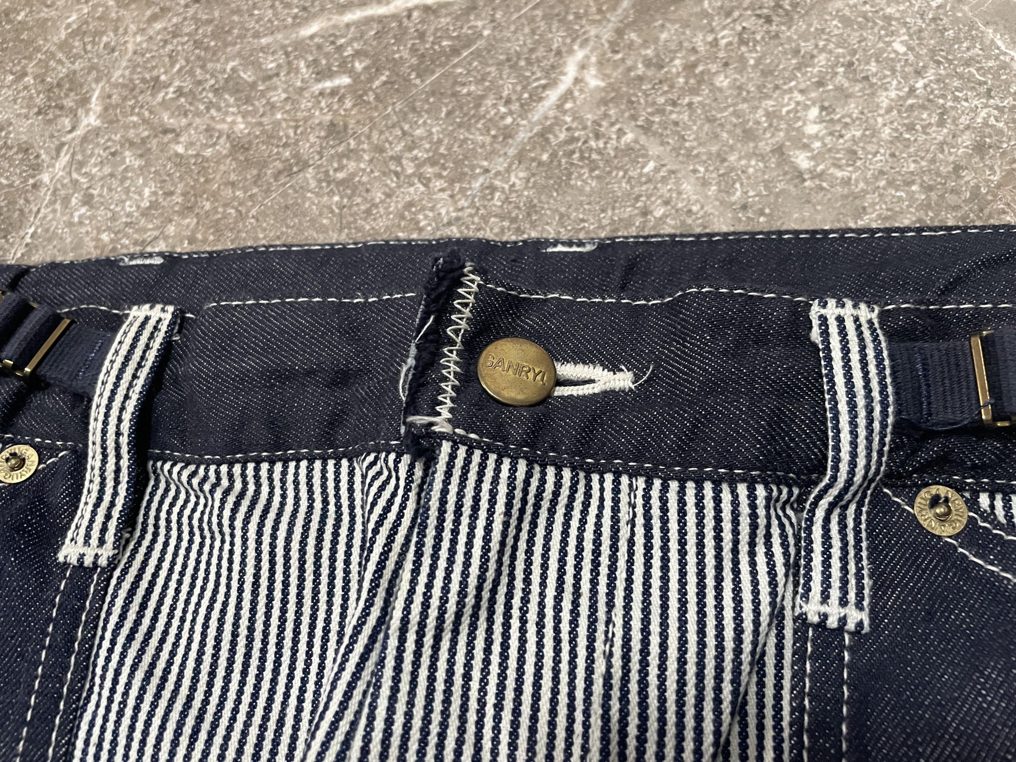 Ganryu GANRYU CDG Hickory tapered pants - Size US 38 / EU 54 - 4 Thumbnail