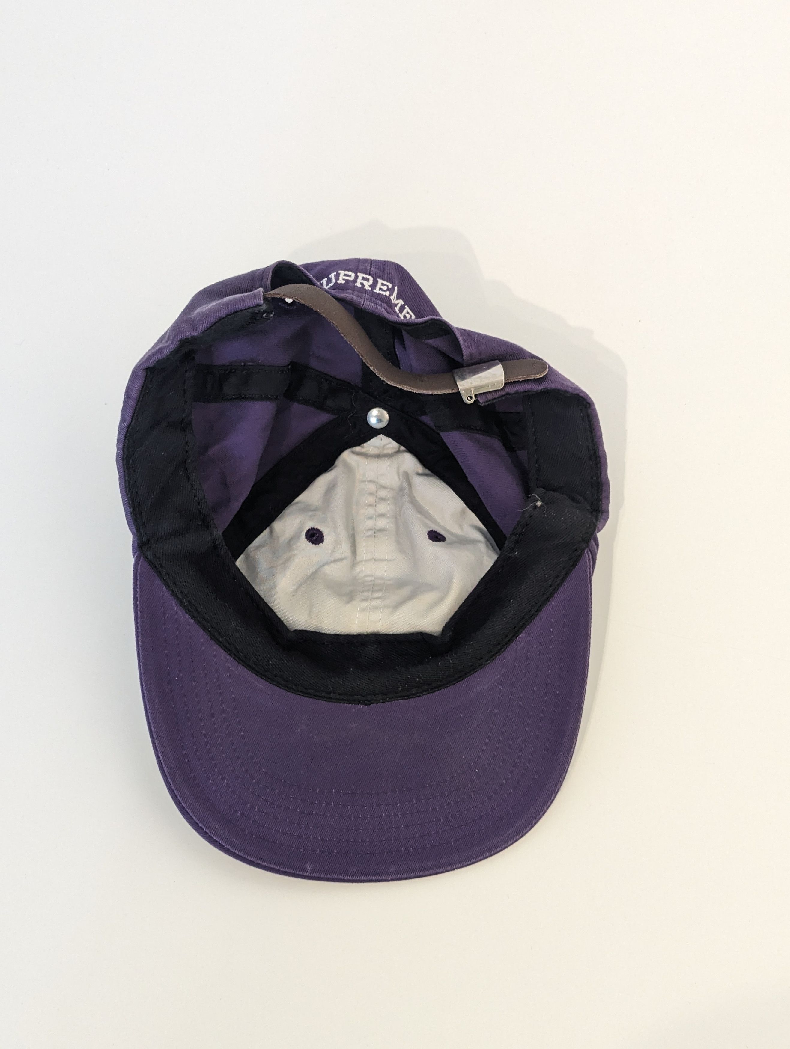Supreme Supreme Pigment Print S-Logo 6-Panel Purple Hat Size ONE SIZE - 8 Thumbnail