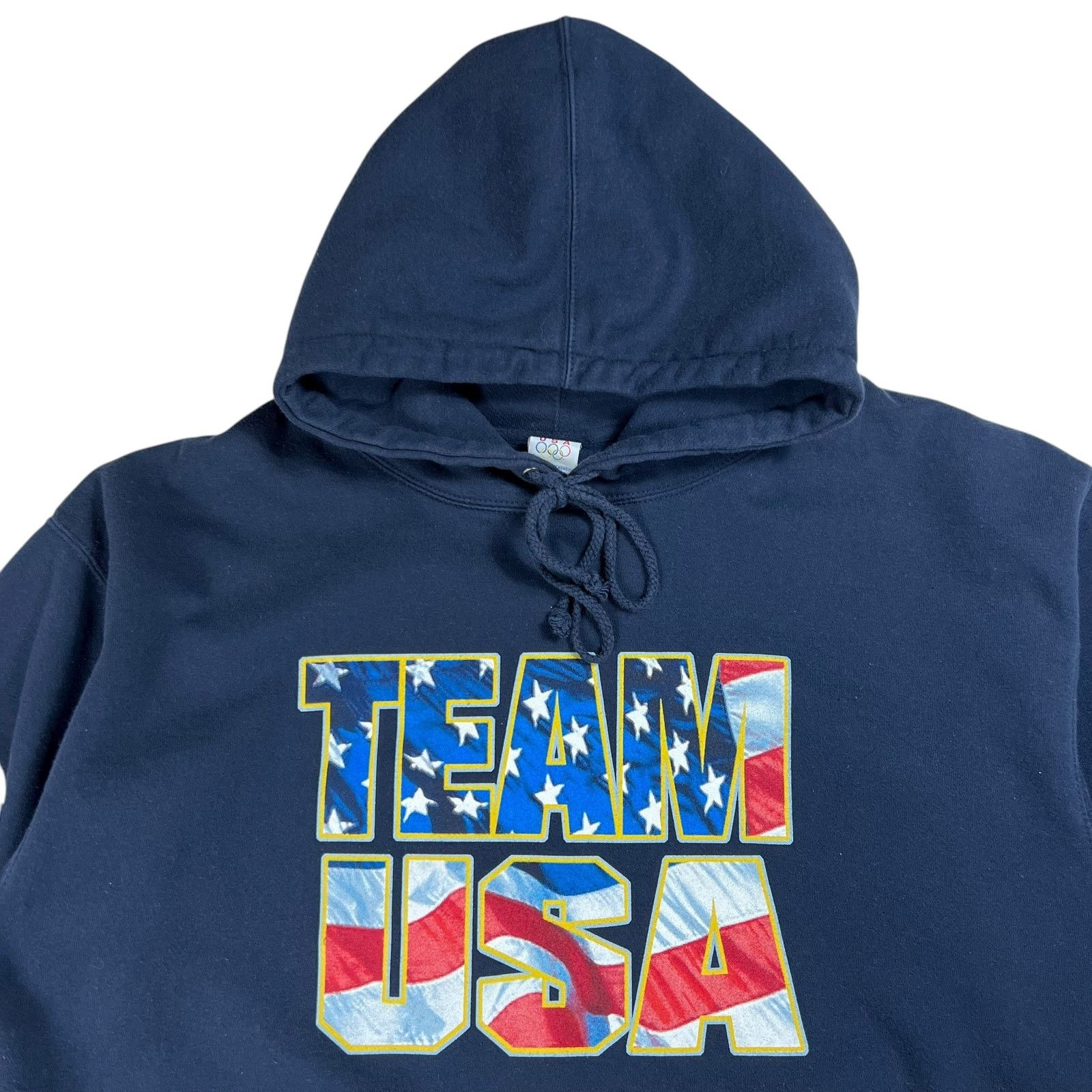 USA Olympics 2008 Beijing Olympics Team USA sleeve print hoodie (XL) Size US XL / EU 56 / 4 - 2 Thumbnail