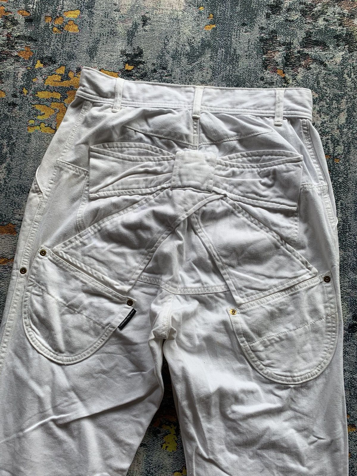 Issey Miyake × Japanese Brand × mercibeaucoup Mercibeaucoup Issey Miyake Japanese Brand Crotch Pants Size US 30 / EU 46 - 4 Thumbnail