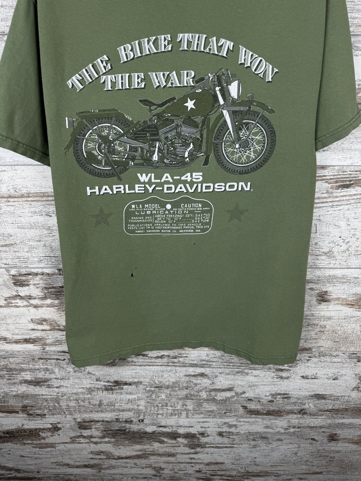 Harley Davidson × Vintage Mens Vintage Harley Davidson T-shirt big logo tee 1998 rare Size US L / EU 52-54 / 3 - 3 Thumbnail