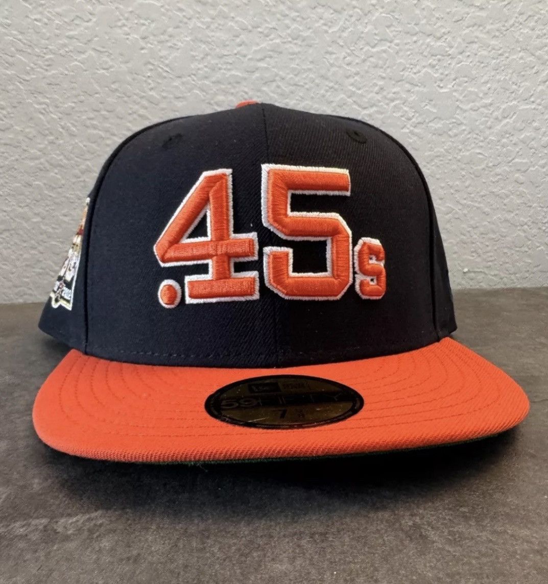 New Era New Era Houston Astros 45's Hat 7 5/8 Size ONE SIZE - 1 Thumbnail