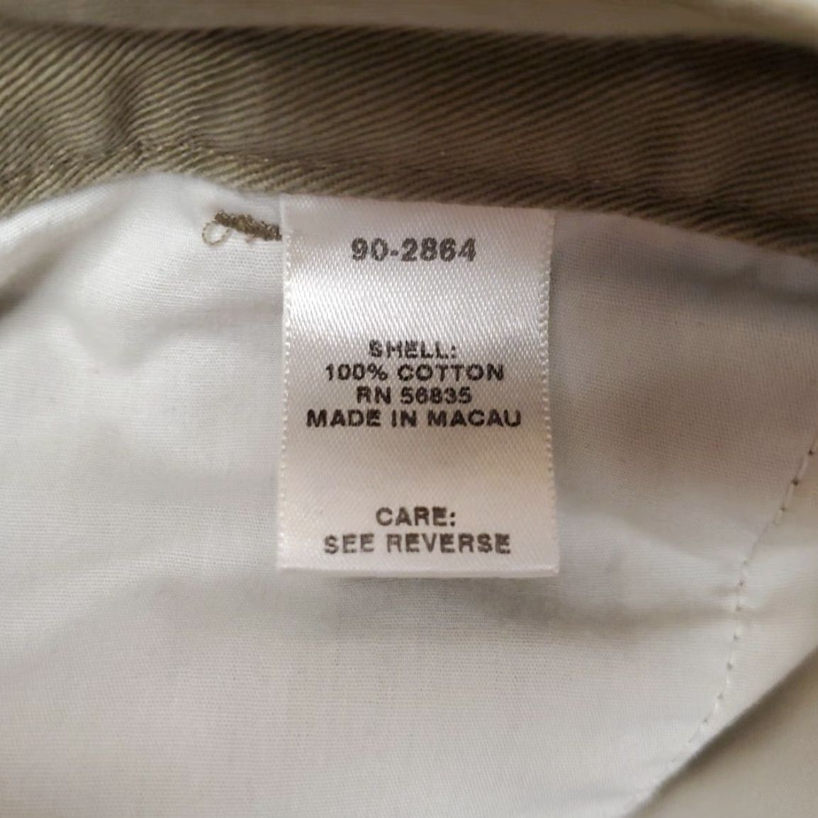 Vintage VINTAGE Cabela's Pants Mens 38x32 Khaki Twill Wrinkle Free Chino Outdoor Hike Fish Casual Pants Mens Beige Cotton Twill Pockets Zip Front Size US 38 / EU 54 - 6 Thumbnail